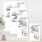 Designart - Winter Cottage With Two Deers - Farmhouse Canvas Wall Art Print